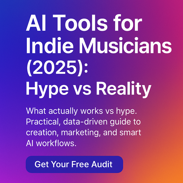 AI Tools for Indie Musicians (2025): Hype vs Reality