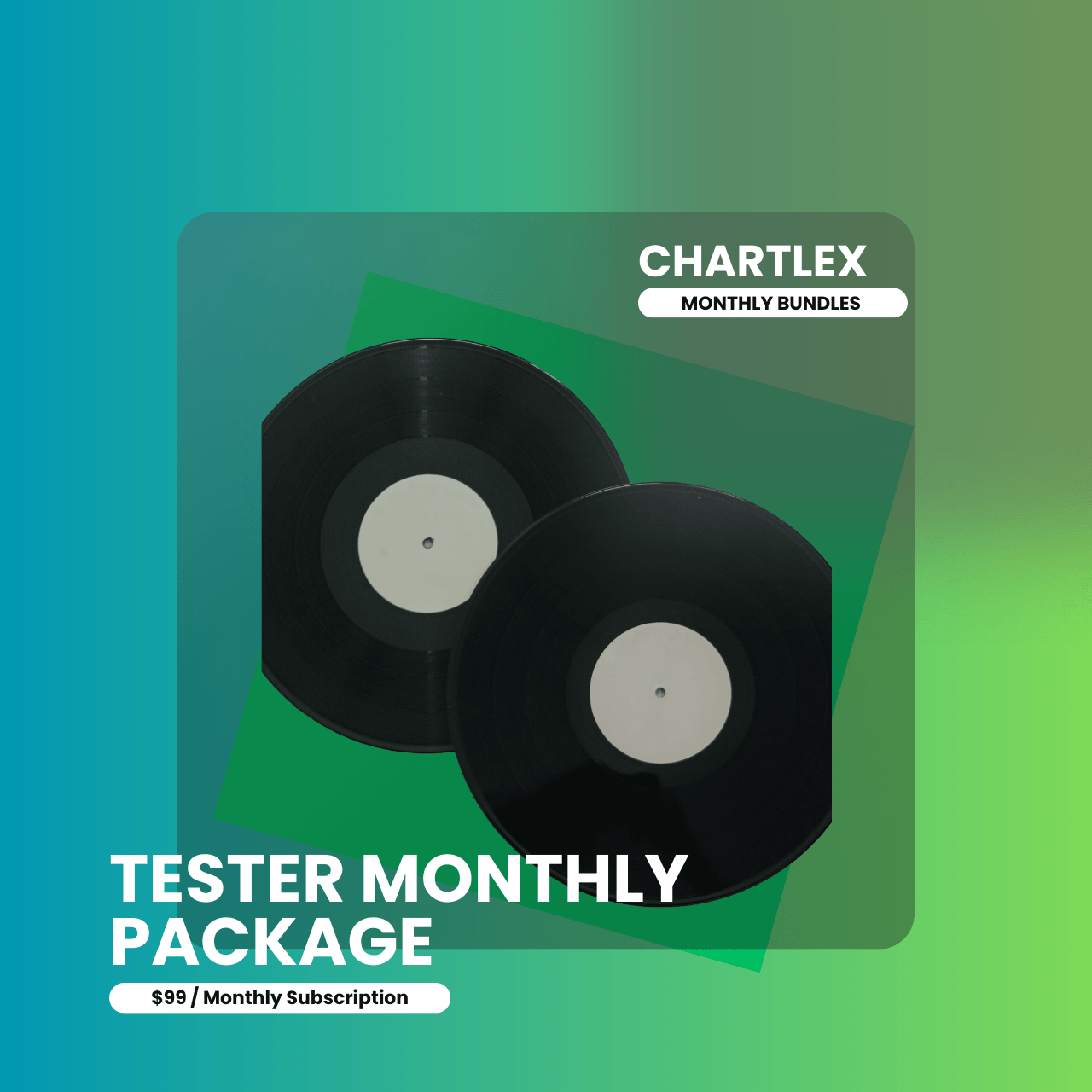 Starter Spotify-Werbeplan – Konstantes monatliches Wachstum